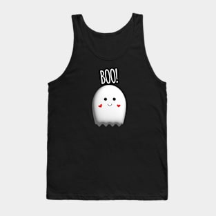 Cute Ghost Boo! Tank Top